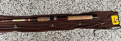 Vintage Garcia Conolon 2508 Light Action Spinning Fishing Rod & Cloth Sleeve 6' • $149