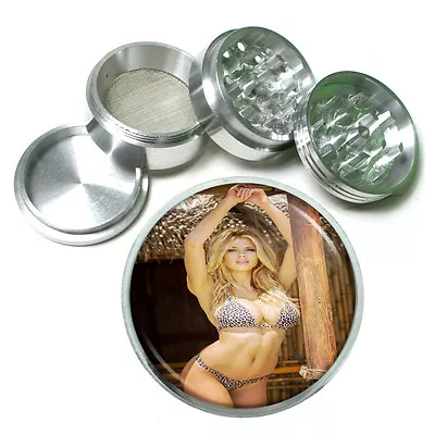 Cabo San Lucas Pin Up Girls D1 Aluminum Herb Grinder 2.5  63mm 4 Piece • £16.36