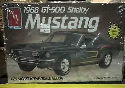 1968 Ford Mustang Shelby Gt-500 1/25 Amt 6541 Model Car Kit Read • $29.99