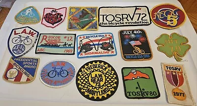 1970 & 80s Vintage Lot Of 15 Various Biking Embroidery Patches  • $20