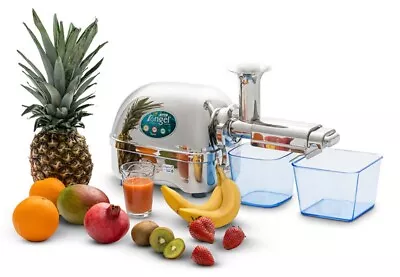 Angel Juicer Angelia AG-7500 Food Grade Stainless Steel Cold Press Slow Juicer • $1417