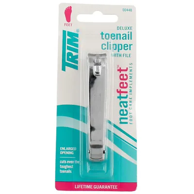 3 Pack Trim NeatFeet Deluxe Toenail Clipper • $9.43