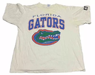 Vintage 90s Florida Gators T-Shirt Starter L F3 • $12.99