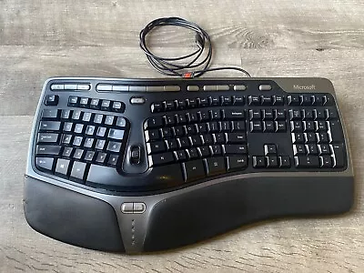 Microsoft Natural Ergonomic Keyboard 4000 V1.0 KU-0462  USB A - Tested • $49.99