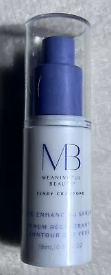 Meaningful Beauty Cindy Crawford Eye Enhancing Serum 0.5 Fl Oz 15ml NEW Sealed • $14.99