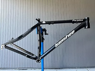 Banshee Paradox V2 29er Mountain Bike Frame Large MTB HT Black Anodized • $100