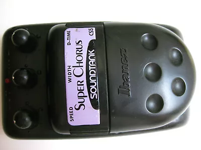 Vintage Ibanez CS5 Super Chorus Guitar Effect Pedal • $35