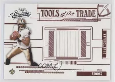 2005 Playoff Absolute Memorabilia Tools Of The Trade Red /250 Aaron Brooks #TT-1 • $3.42