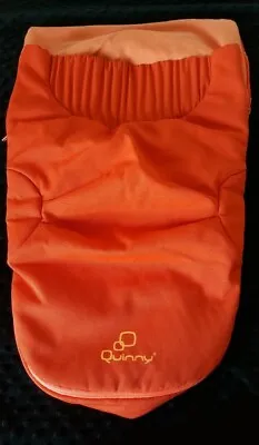 Quinny Pushchair Footmuff Cosytoes  Red/orange Excellent Condition • £25