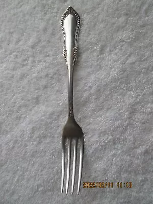 Vintage 7  Fork N.F Silver Co. 1877 Used • $4.99