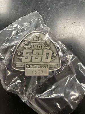 $93.79 • Buy 2023 Indianapolis Indy 500 Silver Pit Badge IMS Pagoda Josef Newgarden NEW