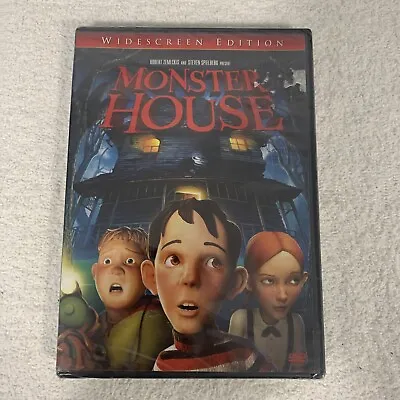 Monster House DVD 2006 Widescreen Factory Sealed More DVDs Take A Look • $8.53