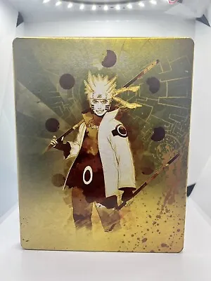 Naruto Shippuden Ultimate Ninja Storm 4 Steelbook + Game - PS4 - ULTRA RARE • $85.50