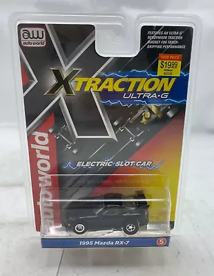 Auto World XTraction Ultra-G Electric Slot Car 1995 Mazda RX-7 NEW PACKAGE • $29.99