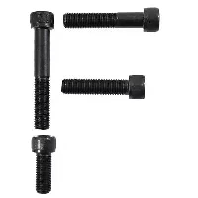 £4.39 • Buy M12 (12mm) 1.25 FINE PITCH THREAD BLACK SOCKET HEAD CAP BOLTS HIGH TENSILE SCREW