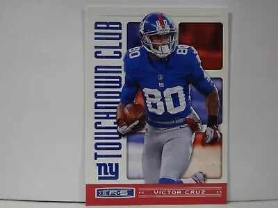 2013 Panini Rookies & Stars Touchdown Club Victor Cruz #15 • $1