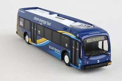 5.75 Inch MTA NYC Electric Clean Energy Bus HO 1/87 Scale Diecast Model • $39.99