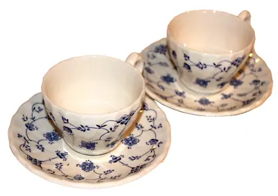 2 Sets Vtg Myott Finlandia Fine Staffordshire Ware England 1982 Cups & Saucers • $19