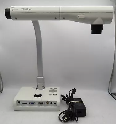 Elmo TT-02RX Interactive Document Camera Visual Presenter With Power Cable • $24.99