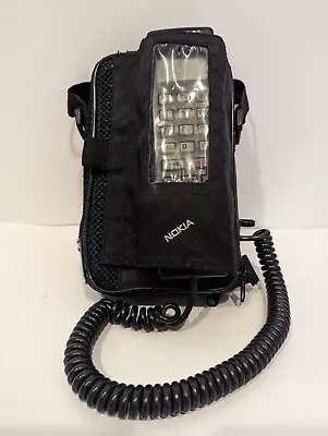 Vintage Nokia Mobile Car Phone & Transceiver With Case & Antenna Untested- P6 • $436.19