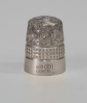 Antique English Charles Horner Dorcas Sterling Thimble • £15.66