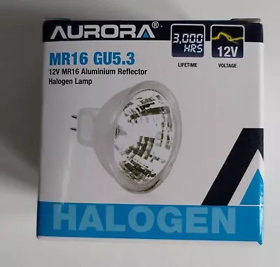 Halogen Spot Light Bulbs MR16 GU5.3 • £3.50
