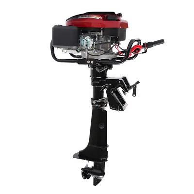 3.5-7HP 2/4 Stroke Outboard Motor Fish Boat Engine Air/Water Cooled Tiller Shaft • $210.10