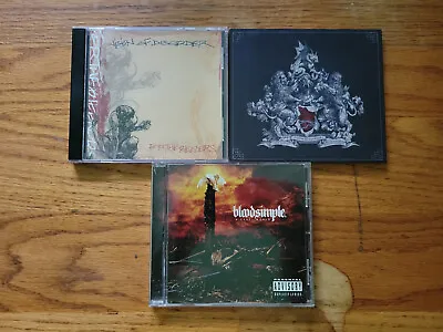 Vision Of Disorder/Bloodsimple CD Lot Of 3 (Cruel World The Bleeders & Cursed) • $30