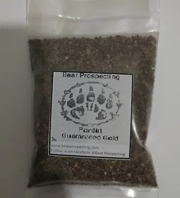 Gold Paydirt Guaranteed Gold .25g Added  • $25