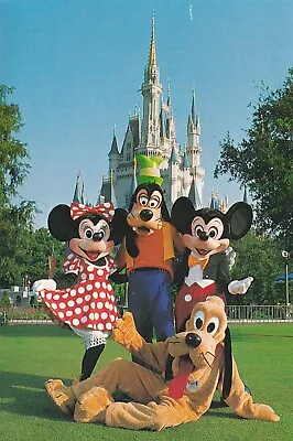 Mickey/minnie Mouse Goofy & Pluto Post Card New • $7.50