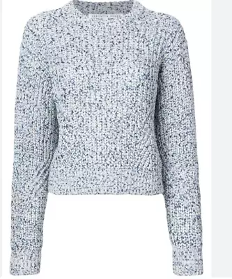 Veronica Beard / Ryce / Blue / Cotton / Crewneck / Sweater / Women's S • $39.44