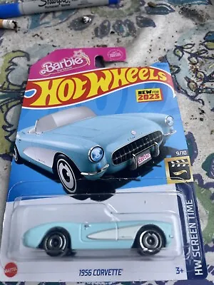 Hot Wheels Barbie 1956 Corvette (pink) 1:64 Scale • $3