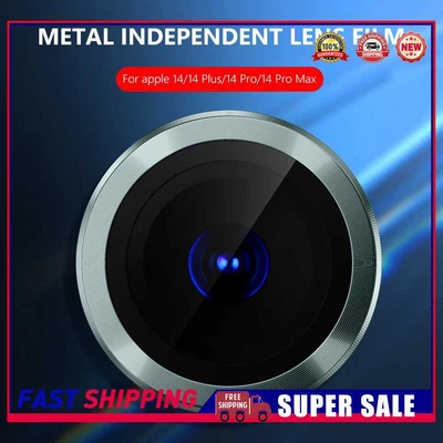 $11.89 • Buy #J 2pcs/3pcs Camera Lens Full Cover Aluminum Alloy HD For IPhone 14 Pro/14 Pro M