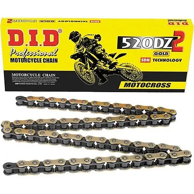 Did Dz-2 520 120 Link Gold Motocross Chain Rm-z Yz Sx-f Kxf 450 250  • $59.99