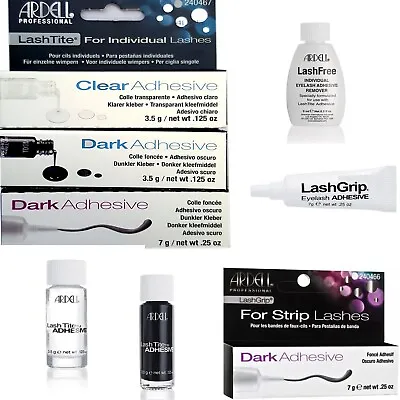 £2.99 • Buy Ardell LashTite Eyelash Lash Adhesive Glue Semi Permanent Dark/Clear And Remover