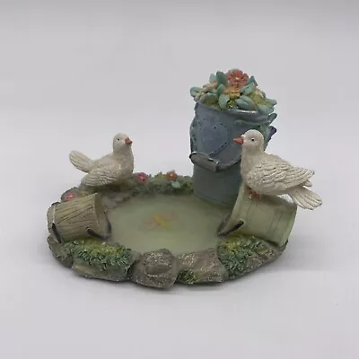 Ks Collection Birds Pond Resin Figurine • $10