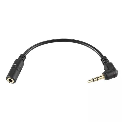 TRRS To TRS Cable Adapter 3.5mm For Digital Cameras DSLR PC Microphone Mic SC3 • £4.95