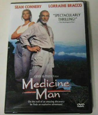 Medicine Man DVD Sean Connery Lorraine Bracco • $14.17