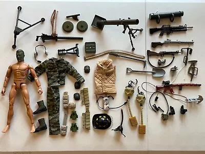 Lot  21 St  Century 12  Army Gunner  1/6 Scale With Displayed Accessories • $5