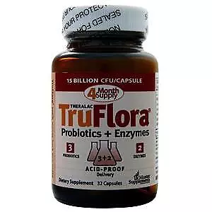 Master Supplements TruFlora 15 Billion CFU  32 Caps • $31.66