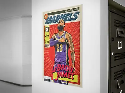$7.99 • Buy Lebron James Marvels Poster MINT Lakers