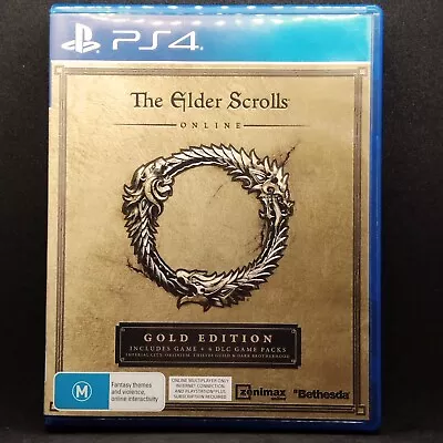 The Elder Scrolls Online [Gold Edition] (Sony Playstation 4 2015 Bethesda) • $9.45