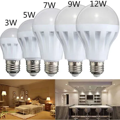 E27 LED Globe Bulb Light 3W - 15W Warm White Lamp 220V Energy Saving DO • $2.26