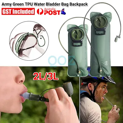 2/3L Water Backpack Bladder Bag Hydration System Camelbak Pack Hiking Cycling • $15.96