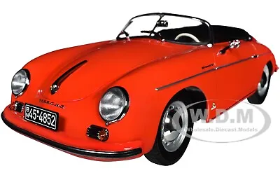 1954 Porsche 356 Speedster Red 1/18 Diecast Model Car By Norev 187461 • $79.99