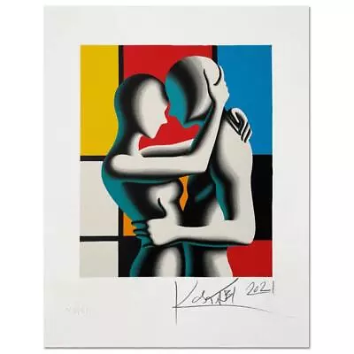 Mark Kostabi  Modern Love  Hand Signed Limited Edition Serigraph With COA • $450