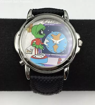 Armitron Looney Tunes Mel Blanc Stainless Steel Back Untested Wristwatches • $24.95