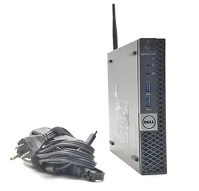 Dell OptiPlex 7040 Micro PC I5-6500T 2.50GHz 8GB 512GB SSD Win10P Mini WiFi A/C • $109.99