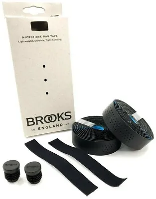 Brooks Cambium Microfiber Perforated Bicycle Handlebar Tape Black • $28.85