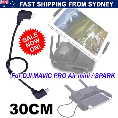 $6.29 • Buy OTG Micro USB Cable 30cm For DJI Spark Mavic Mini Pro Air IPhone IPad RC Drone